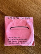 Szkło zegarkowe BERGEON 37.8 mm NOS do zegarka kieszonkowego plexi wypukłe