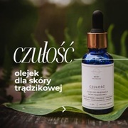 Olejek do twarzy CZUŁOŚĆ / cera trądzikowa + rumian rzymski, kadzidłowiec 