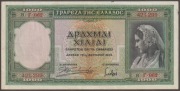 Grecja 1000 drachm 1939