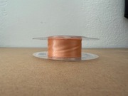 Pomarańczowy Florystyczna Dekoracyjna Tasiemka Wstążka Szpula