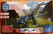 Klocki jak LEGO Playtive Dragon Smok 875 el. 