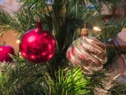 Stare bombki z okresu PRL kolorowe ręcznie malowane 12 sztuk