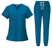 Damski Strój Medyczny Komplet Szpitalna Odzież Robocza Rozmiar S