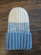 Czapka  handmade bardzo ciepla