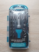 Zestaw wkrętaków 30 elementów 