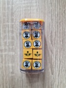WH40K IMPERIAL FISTS SPACE MARINES DICE KOŚCI 