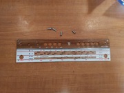 UNITRA Eltra radio Jowita 2 IC szybka skali góra obudowy szyba skala