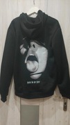 Bluza nowa czarna born to be free rap Streetwear y2k
