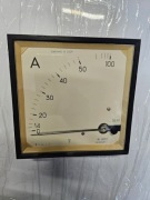 Amperomierz tablicowy 100A zrobiony w CCCP z okresu PRL