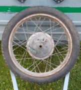 Koło tylne motocykla MZ, oryginał