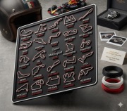 Kalendarz 2026 Królowej Motorsportu - Tablica 3D + Stojak