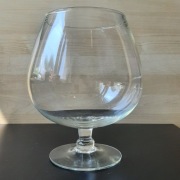 Vintage Oberstdorfer Glashütte szkło kryształowe  koniakówka 3L  21cm wys. 