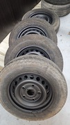 Koła 215/65 R16C z czujnikami Ford Transit Custom 5x160 opona 6mm + kołpaki