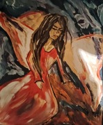 Obraz olejny na płótnie 50 40 