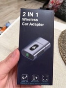 Adapter samochodowy 2w1 Wireless Car Adapter Bluetooth USB