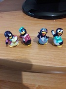 Pingwiny Kinder niespodzianka 4 sztuki