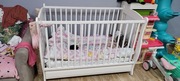 Łóżeczko dla dziecka niemowlaka noworodka