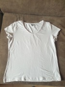 KOSZULKA BIAŁA Z KRÓTKIM RĘKAWEM BELOVED (ROZMIAR XL)