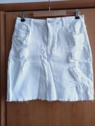 Spódnica damska biała 