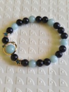 Świecąca bransoletka w ciemności kolory niebieskiego Noc Kairu 