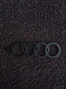 Brelok Audi Serce V1 - Druk 3D - Czarny