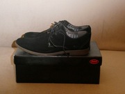 Buty męskie zamsz rozm. 42 czarne sprzedam szybko