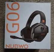 NUBWO G06 Bezprzewodowe Słuchawki Gamingowe PS5 PS4 PC Mobile