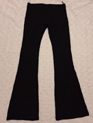 Dzwony czarne 152 prążki nowe bez metki