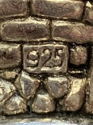 ozdoba i świecznik miasto JERUZALEM 925 ?SREBRO?