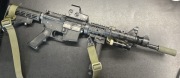 Front ASG m4a1 ar15 GBBR AEG WE MWS szyny RIS RAS GWOT montaż Zawieszenia  
