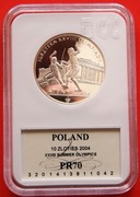 10 zł   2004 r -  Ateny - Szermierka     GCN  PR 70 !!