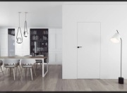 Drzwi Sara Eco 2 przylgowe ukryte prawe WC 80 cm 