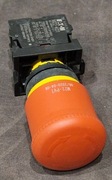 Wyłącznik awaryjny "grzybek" EATON M22-PVT + styk