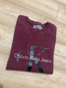 Bluza męska bordowa Calvin Klein jeans L