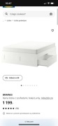Łóżko Brimnes ikea