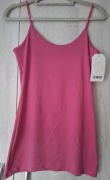 Nowy różowy top wiskoza na elastycznych ramiączkach r. uniwersalny 