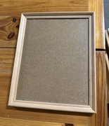 Drewniana ramka ze szkłem 32,5x26,5