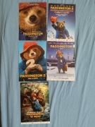 Ulotki kinowe z serii Paddington zestaw 5 sztuk 