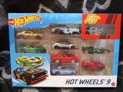 zestaw 9 samochodów hot wheels