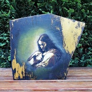 Handmade grabowe Drewno Decoupage częstochowska