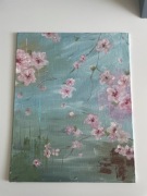 Obraz „Kwiaty Wiśni” 24x30