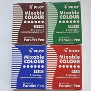 Wkłady do Pióra Pilot Parallel Pen IC-P3-S6 mix kolorów