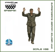 Figura z druku  3D  wysoka jakość   1/35  