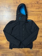 Kurtka ocieplana polarem wiatrówka kurteczka czarna Superdry XS 34