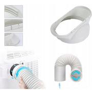 Zestaw klimatyzacji do okien z regulowanym łącznikiem 126 cm