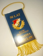 Proporczyk 50 lat KS Gwardia Wrocław
