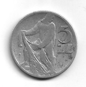 5 zł. PRL 1959 rok , aluminium
