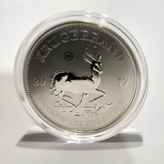 Srebrny Krugerrand 2017 – 1 uncja Ag 999(50 rocznica)+certyfikat