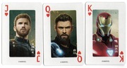 karty do gry talia 54 szt.  AVENGERS Bohaterowie MARVELa