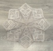 Serweta szydełko rozeta - eco śr.60